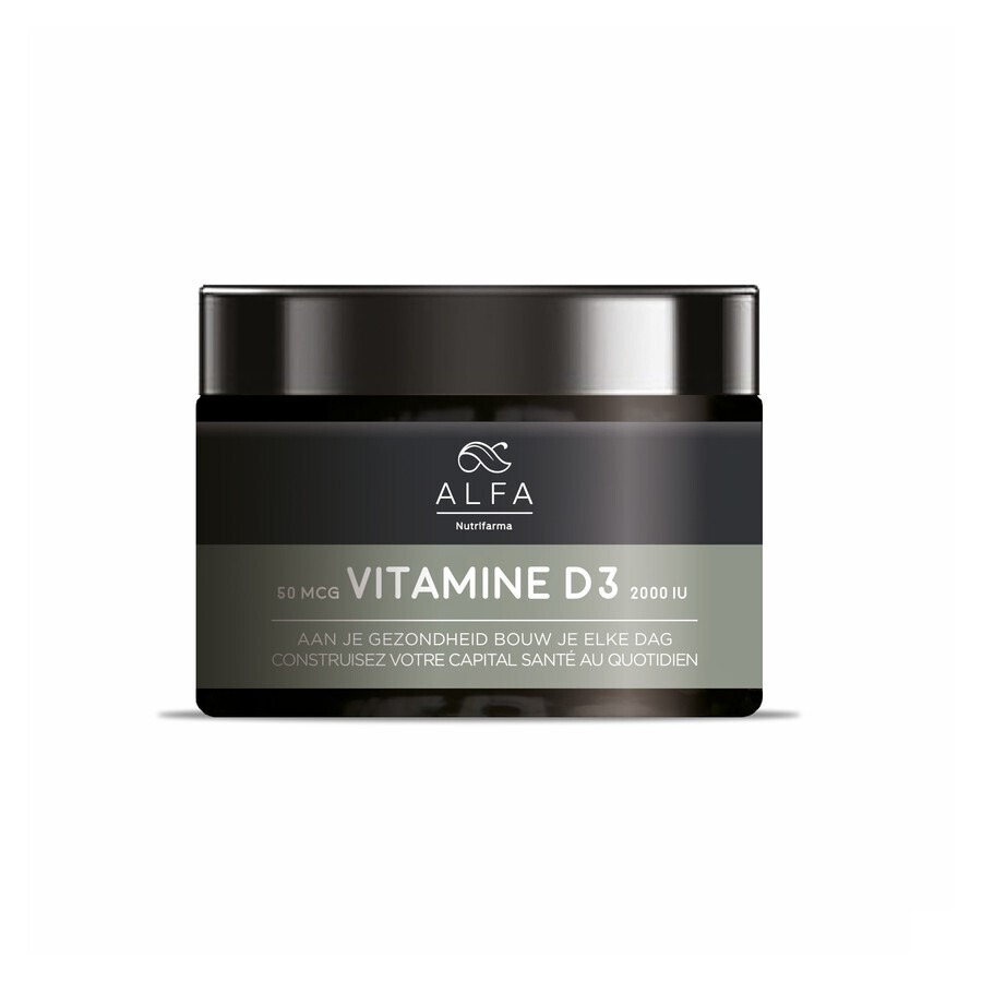 ALFA Vitamine D3 50mcg Softgel 120