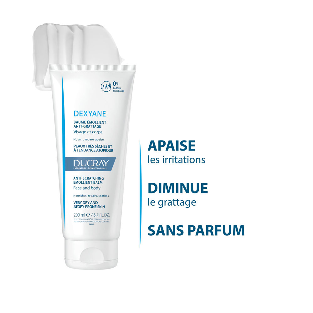 Ducray Dexyane Baume Emollient A/grattage 200ml Nf