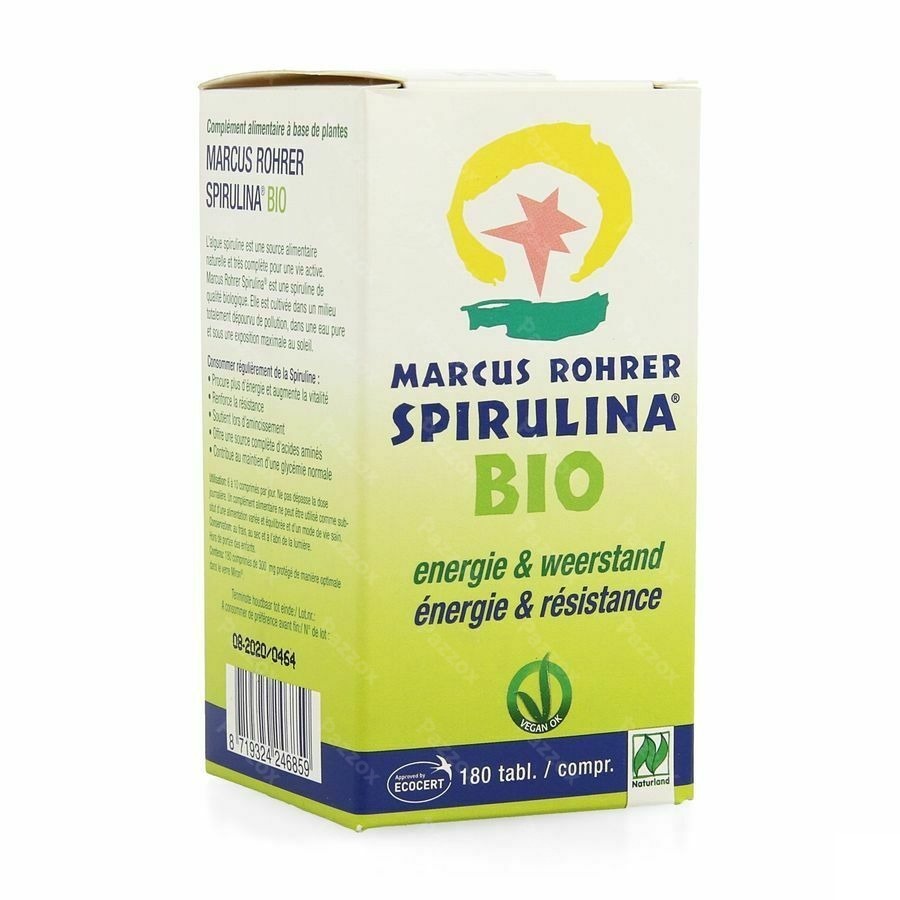 Marcus Rohrer Spiruline Comp 180 Bio