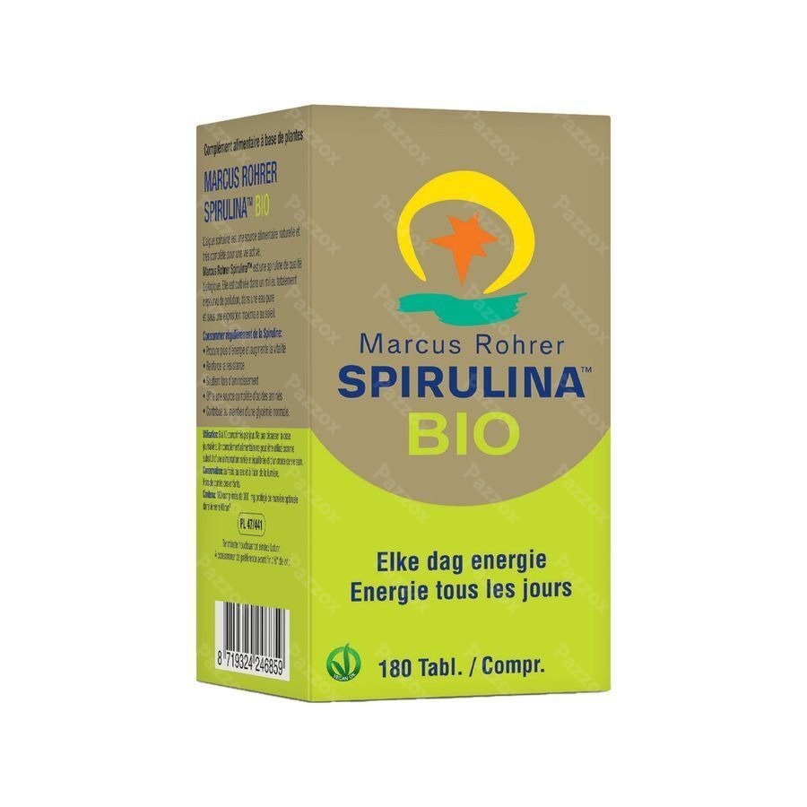 Marcus Rohrer Spiruline Comp 180 Bio