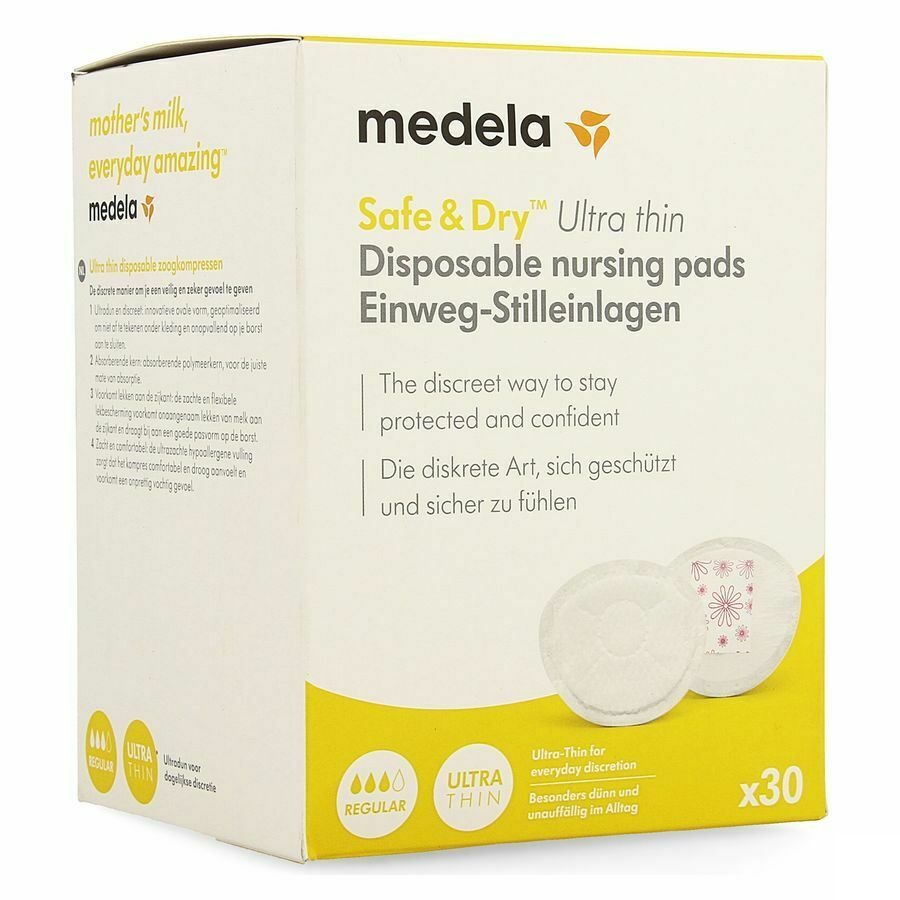 Medela Ultra Thin Coussinets Allaitem. Jetables 30