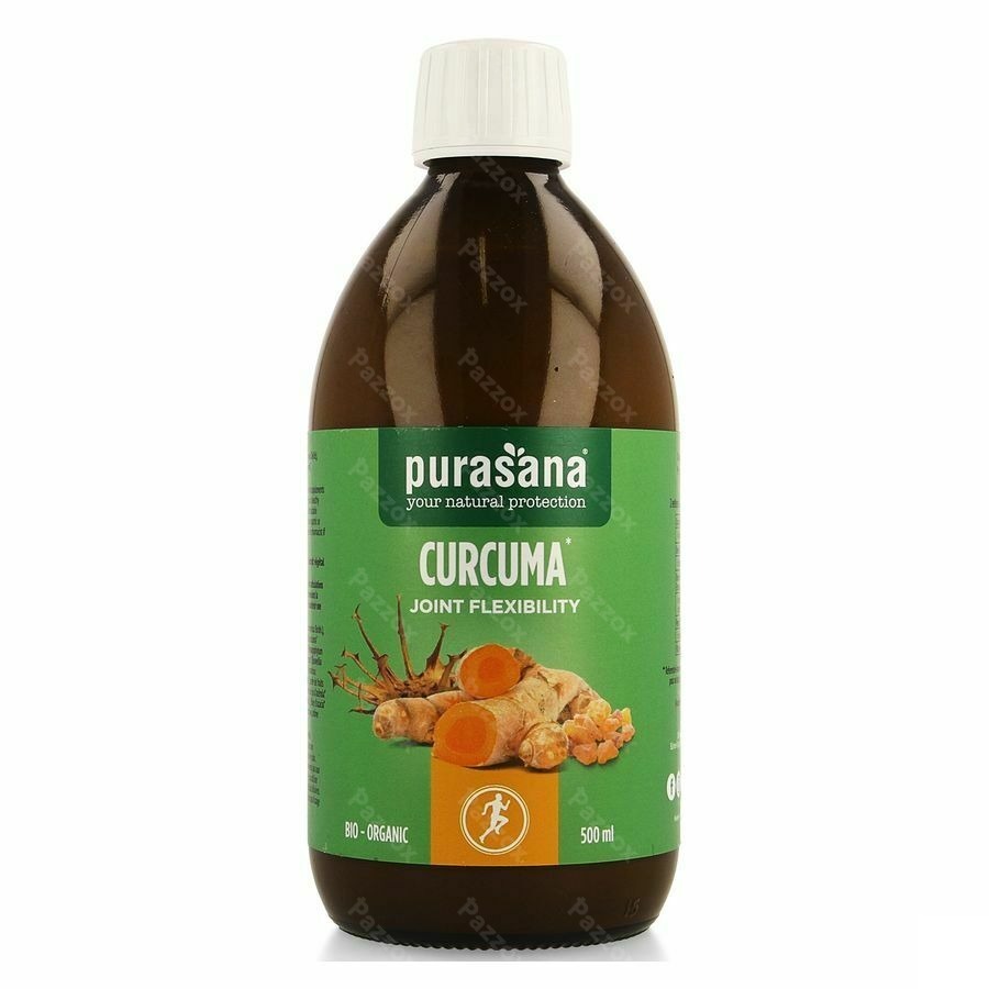 Purasana Vegan Curcuma Forte Articul. Souple 500ml