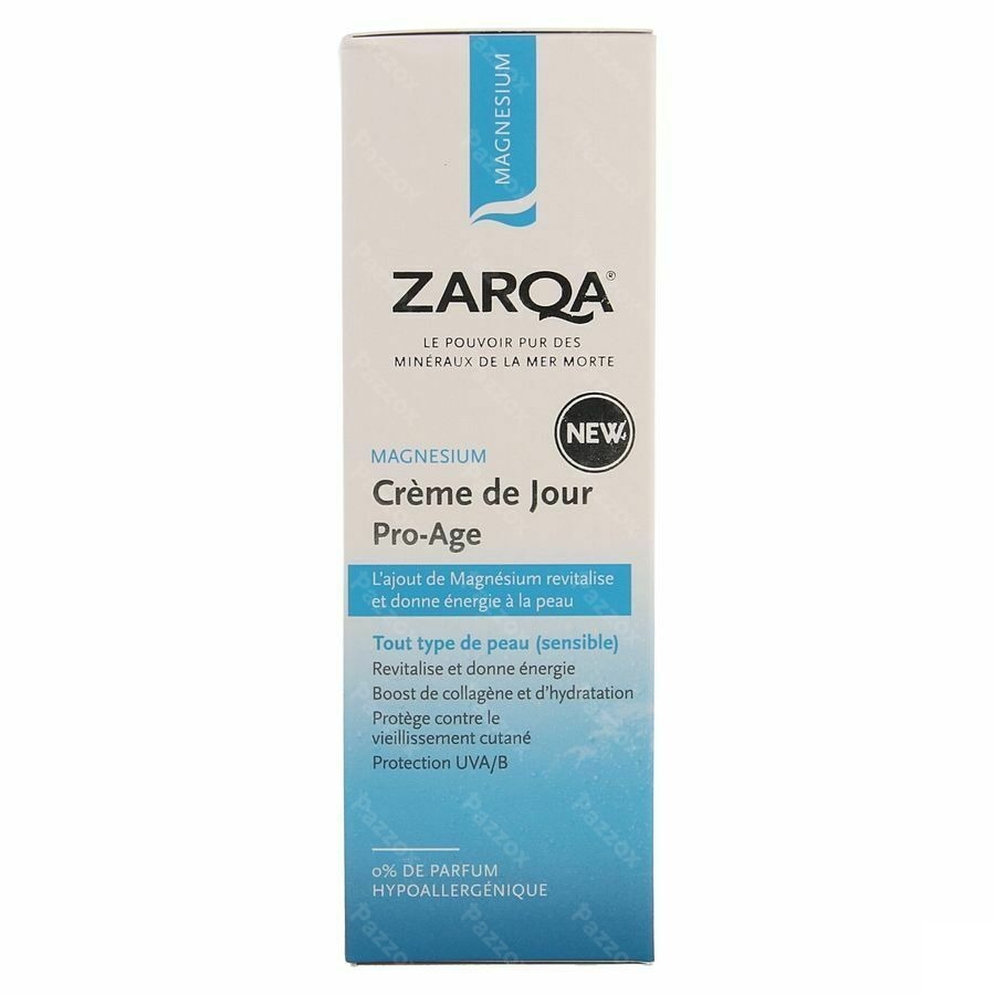 Zarqa Magnesium Creme Jour Pro-age 50ml