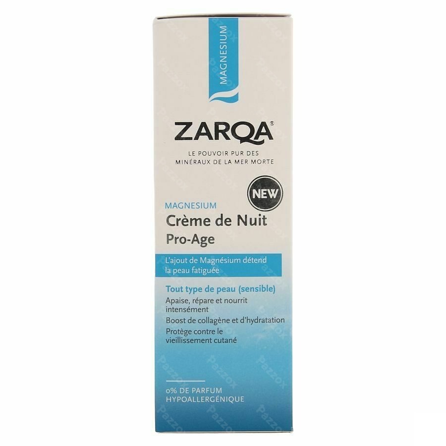 Zarqa Magnesium Creme Nuit 50ml