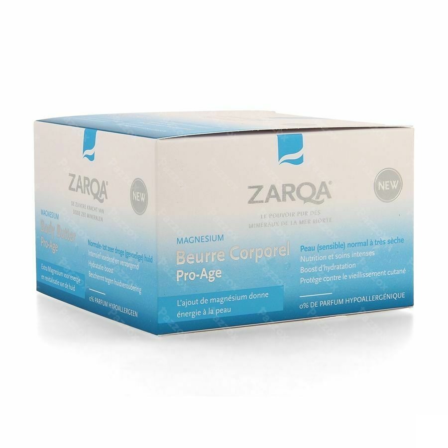Zarqa Magnesium Beurre Corps 200ml