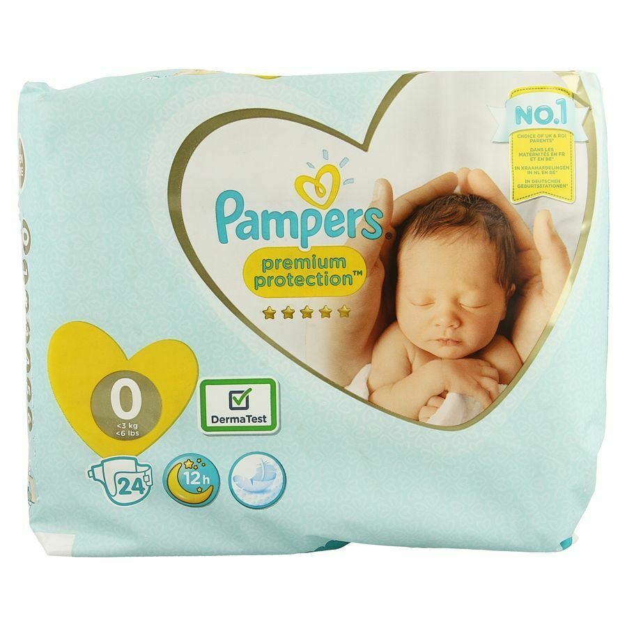 Pampers Premium Protection Carry Pack S0 24