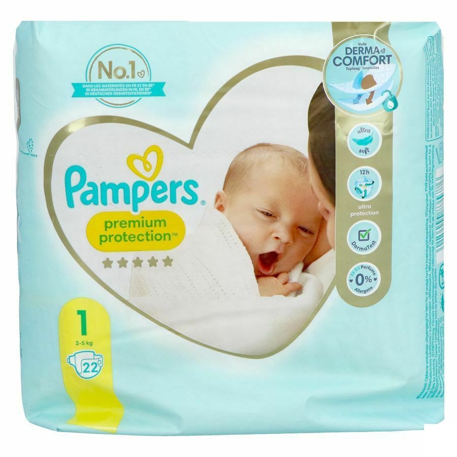 Pampers Premium Protection Pack T1 22