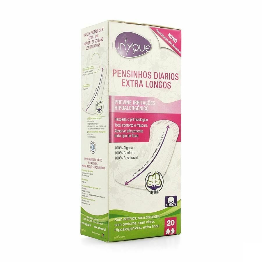 Unyque Protege Slips Extra Long Boite 20