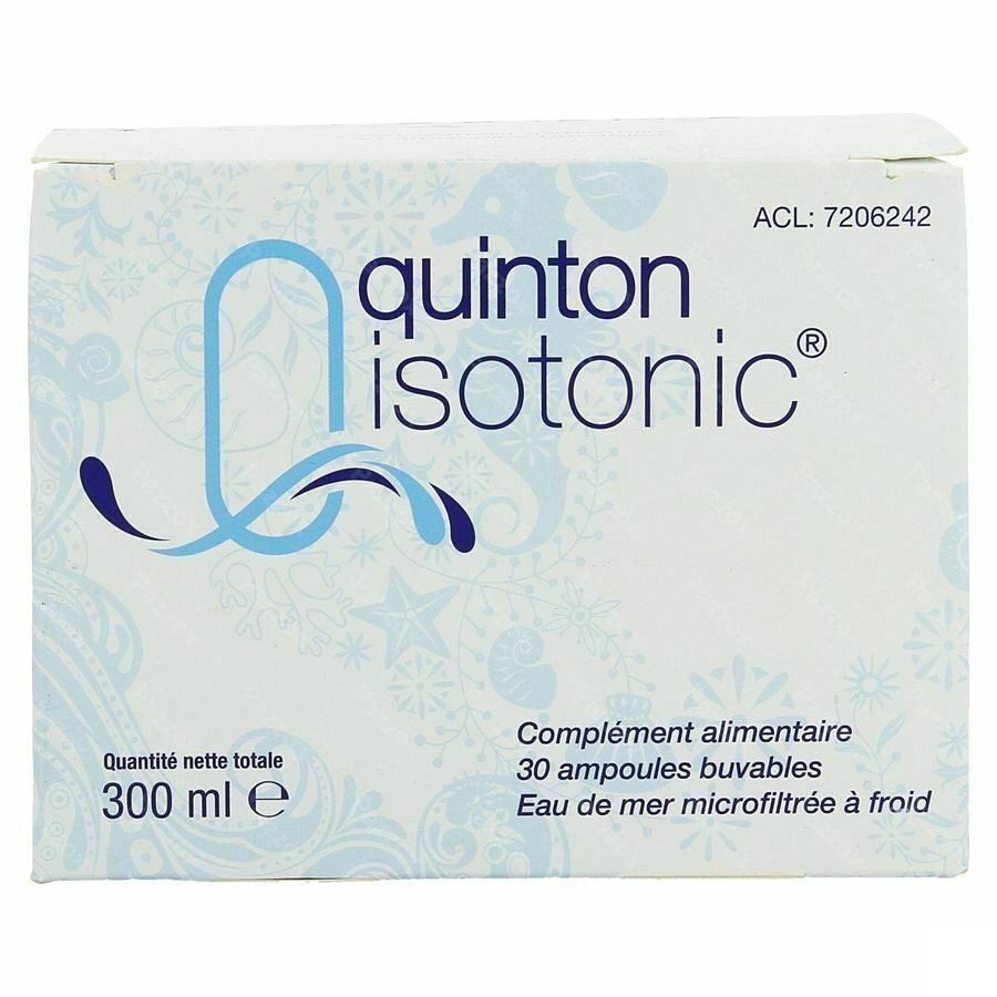 Be-Life Quinton Isotonic 30 Ampulles