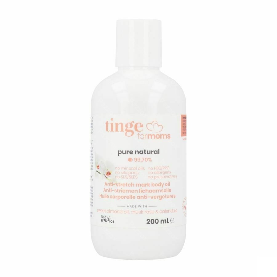 Tinge Huile Anti-vergetures Maman 200ml