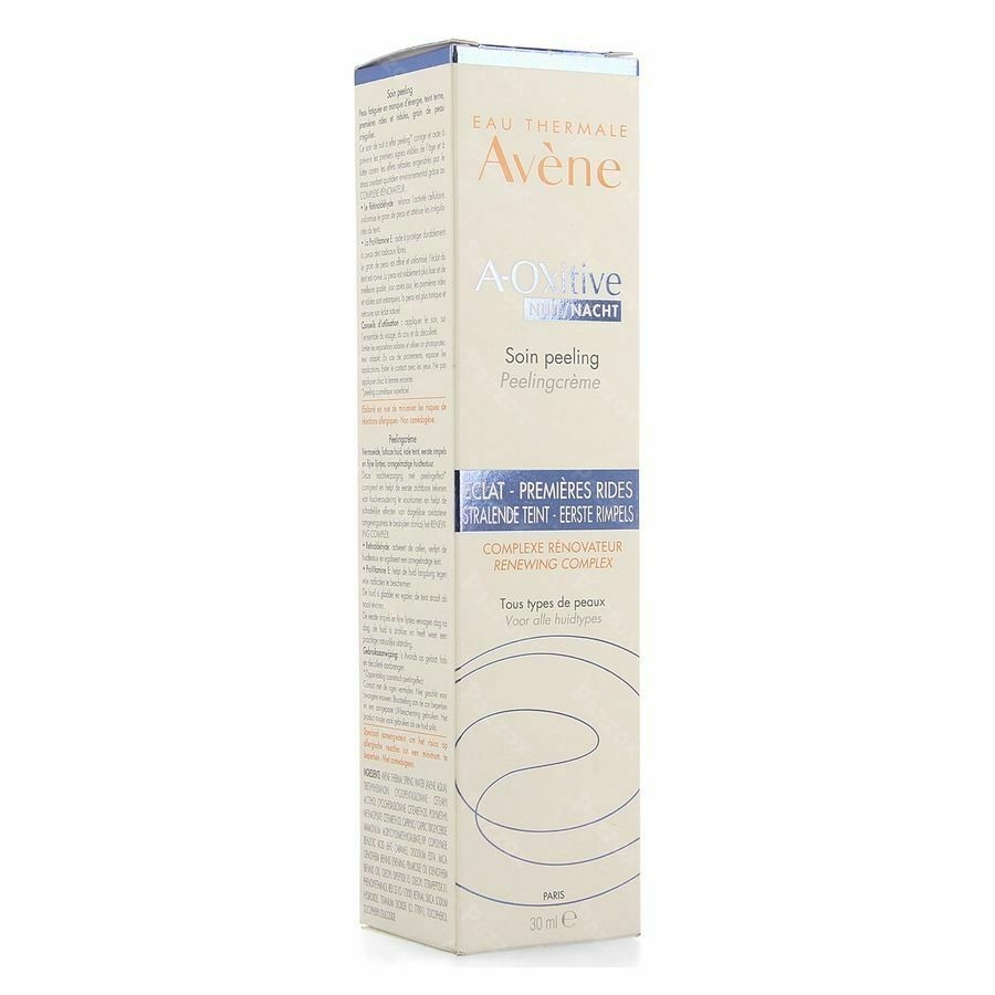 Avene A-oxitive Nuit Peeling Creme Fl Pomp 30ml