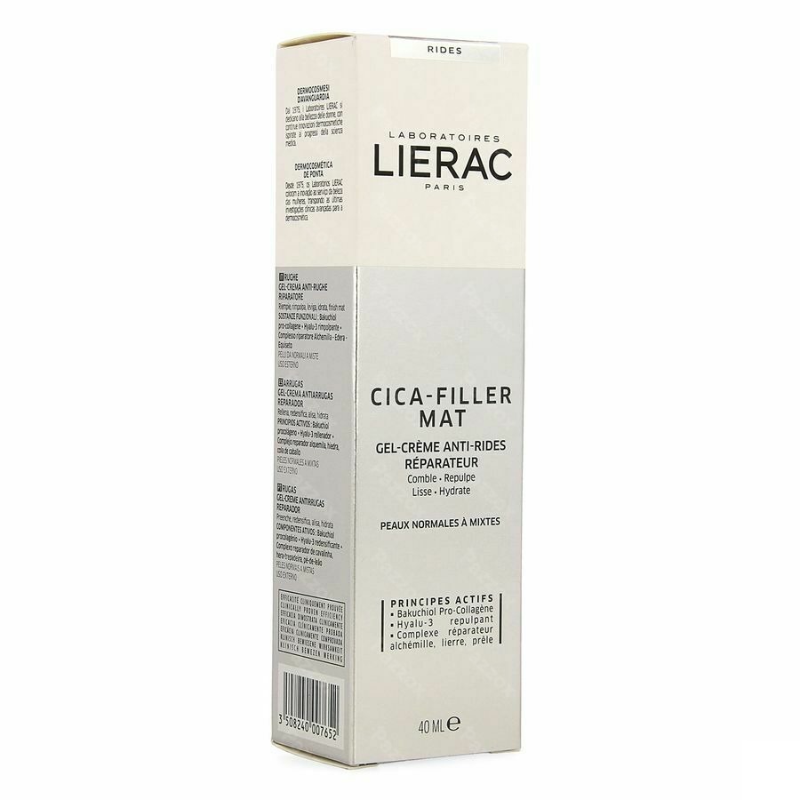 Lierac Cica Filler Gel Cr A/rides Repar. Tube 40ml