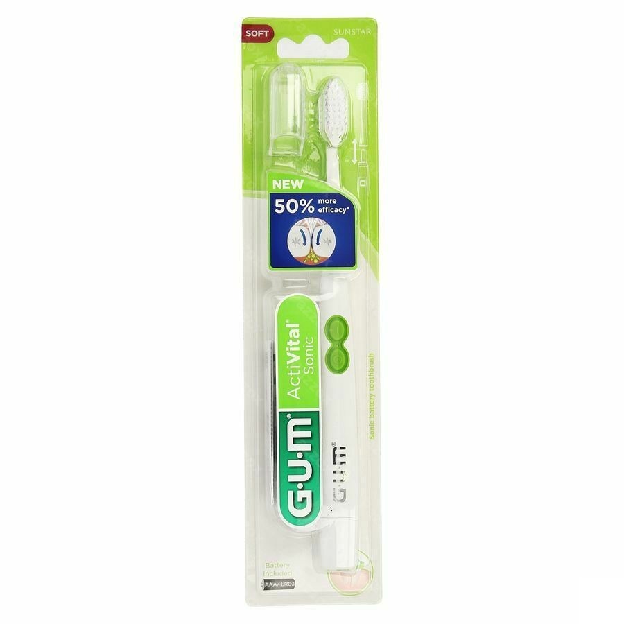 Gum Activital Brosse Dents Electriq. Pile