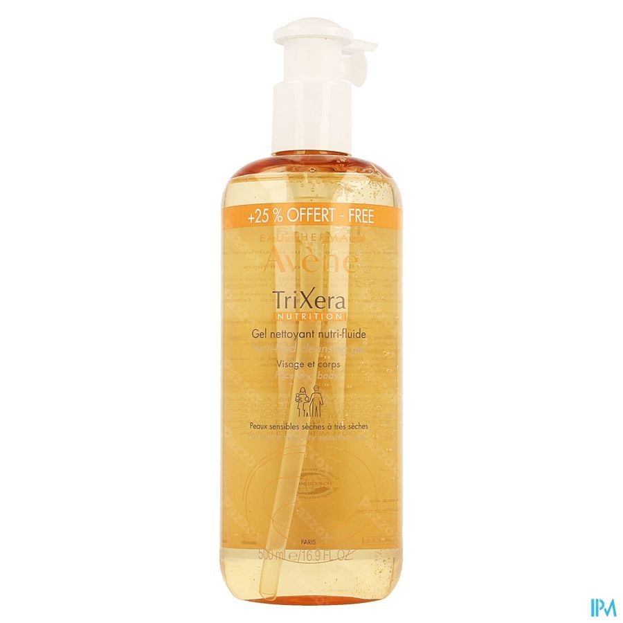 Avene Trixera Nutrition Gel 500ml