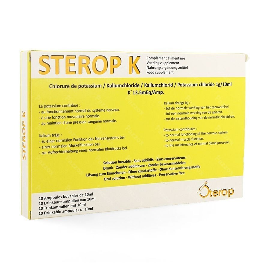 Sterop K Amp 10x10ml