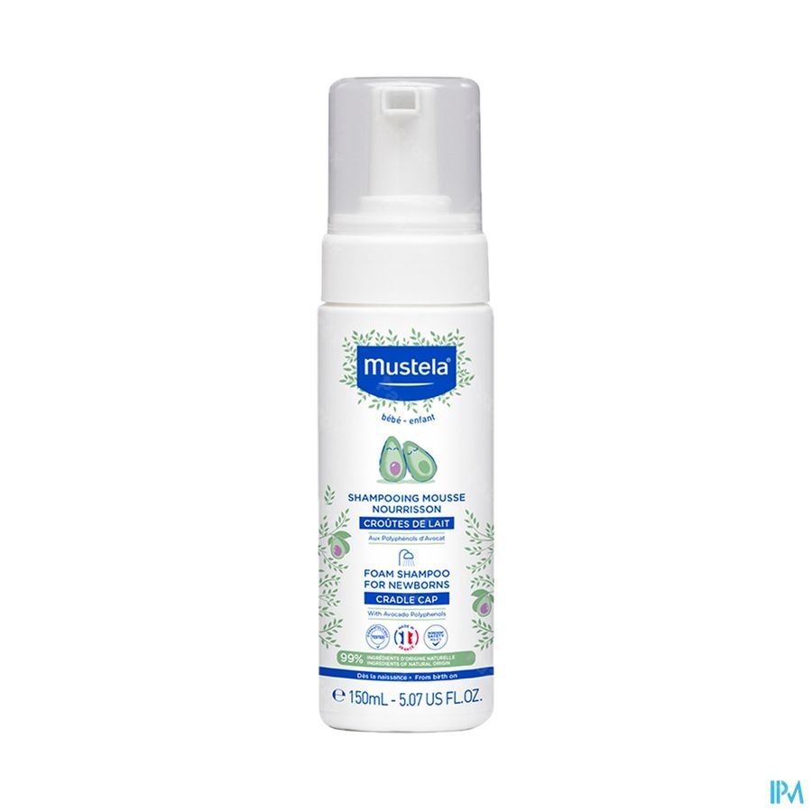 Mustela Shampooing Mousse Nourrisson 150ml