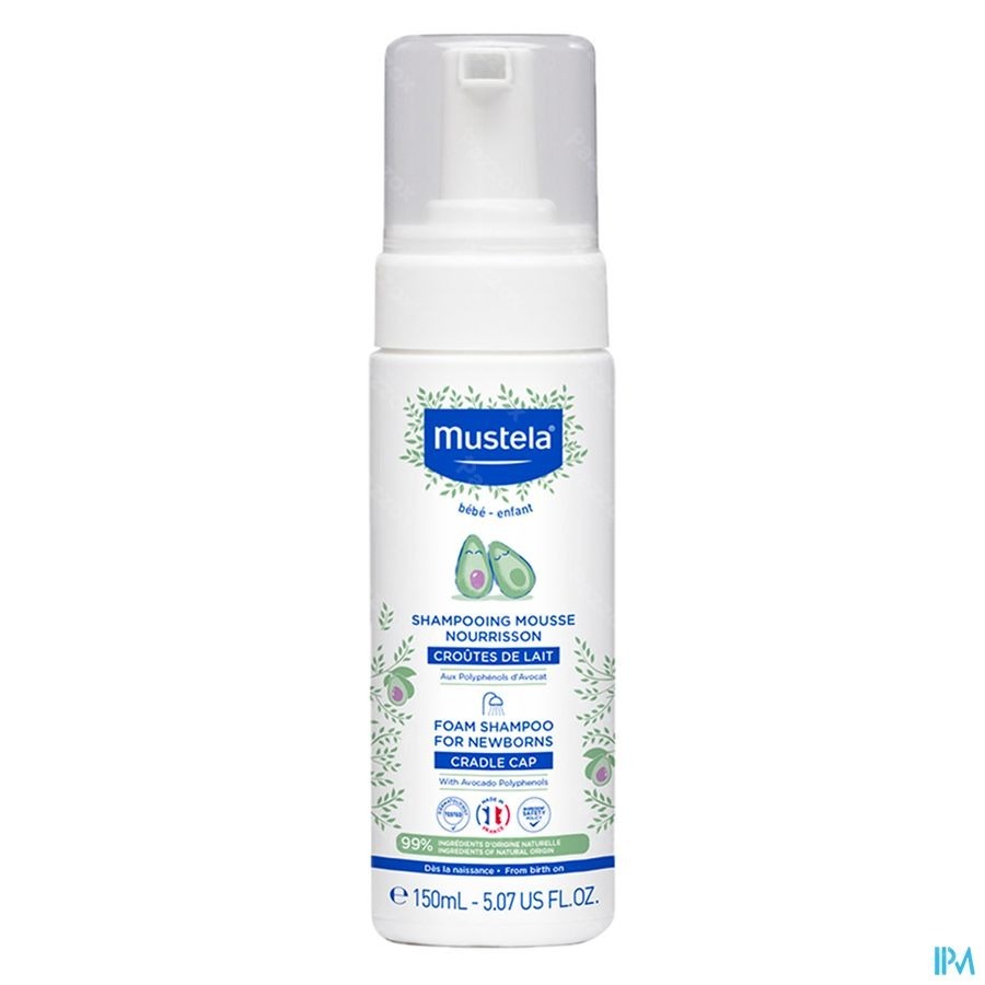 Mustela Shampooing Mousse Nourrisson 150ml