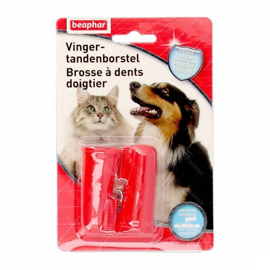 Beaphar Brosse Dents Doigtier 2