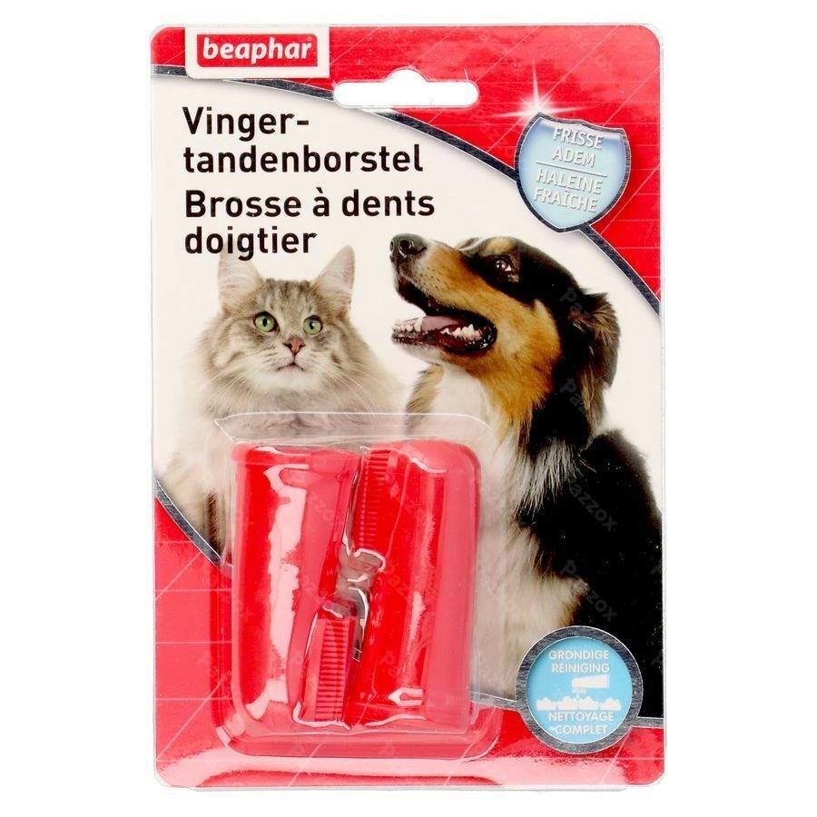 Beaphar Brosse Dents Doigtier 2