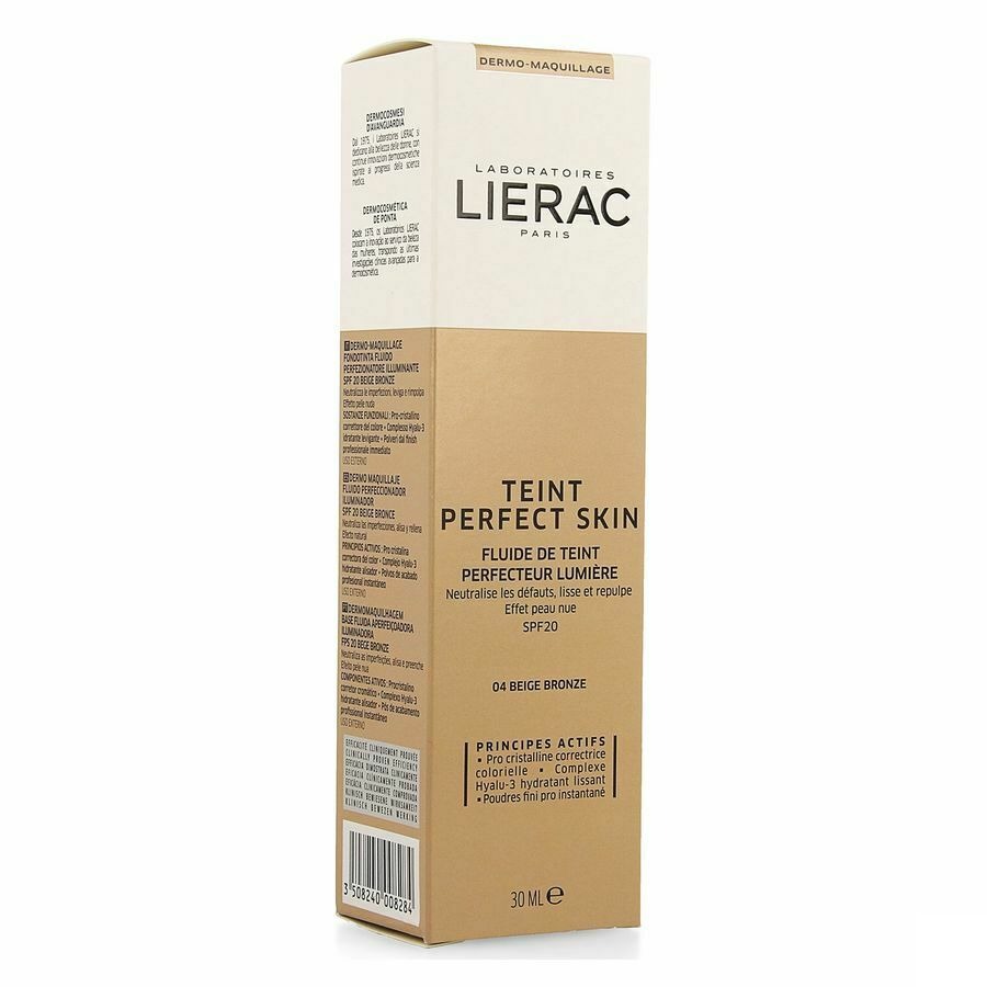 Lierac Teint Perfect Skin Fluide Beige Bronze 40ml