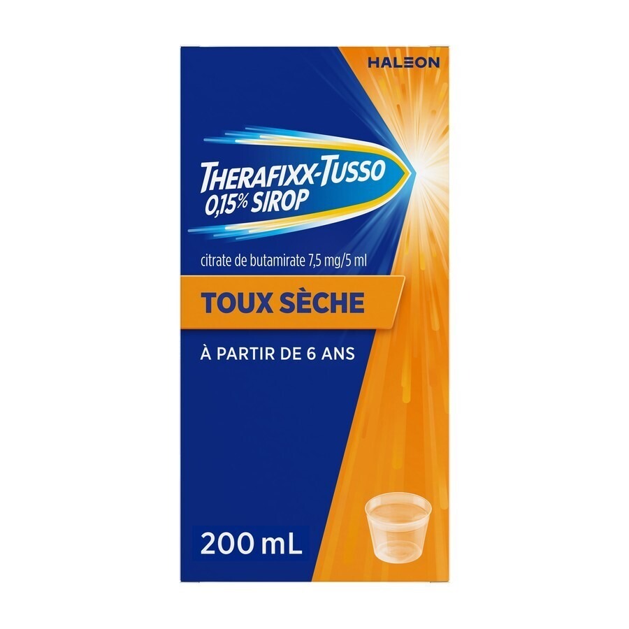 Therafixx-tusso 0,15% Sirop 200ml