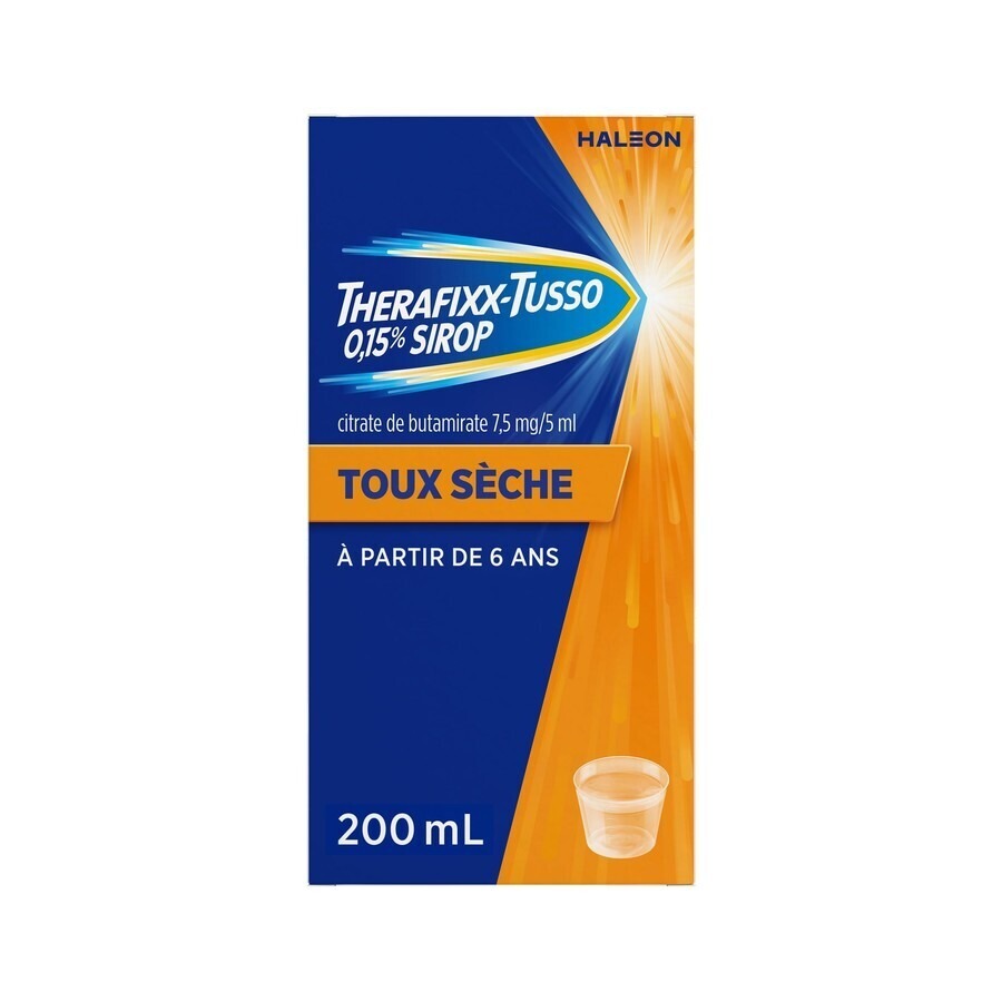 Therafixx-tusso 0,15% Sirop 200ml