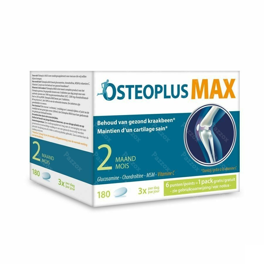Osteoplus Max 2 Mois Comp 180