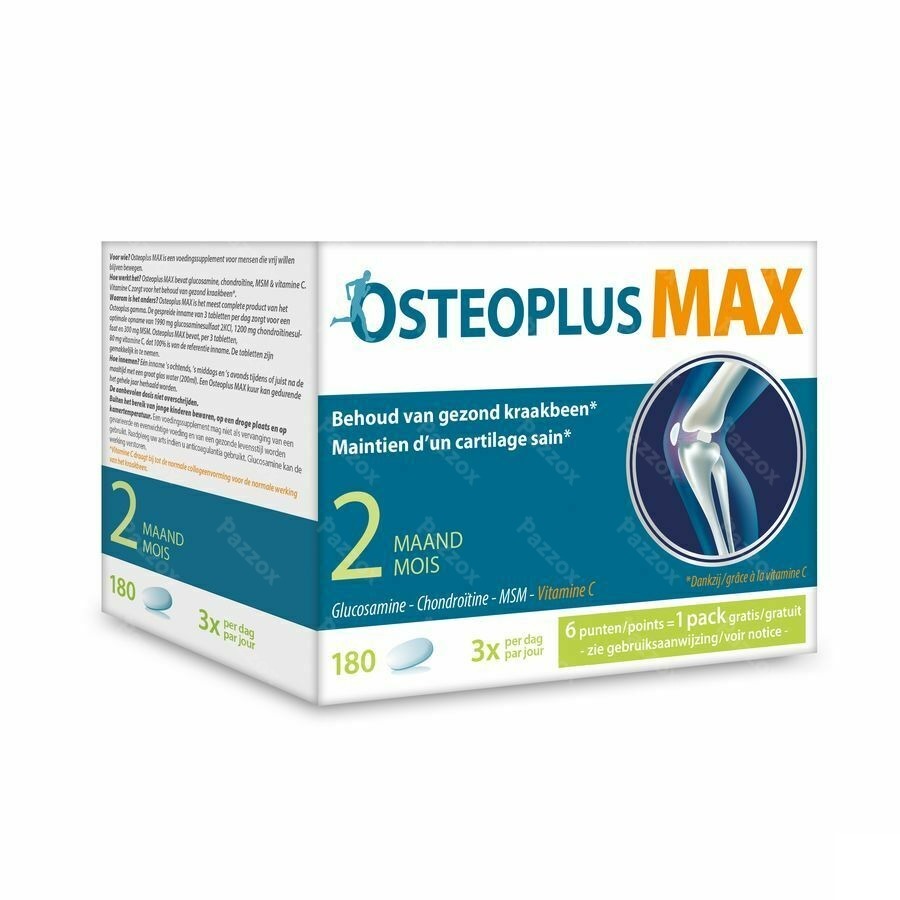 Osteoplus Max 2 Mois Comp 180