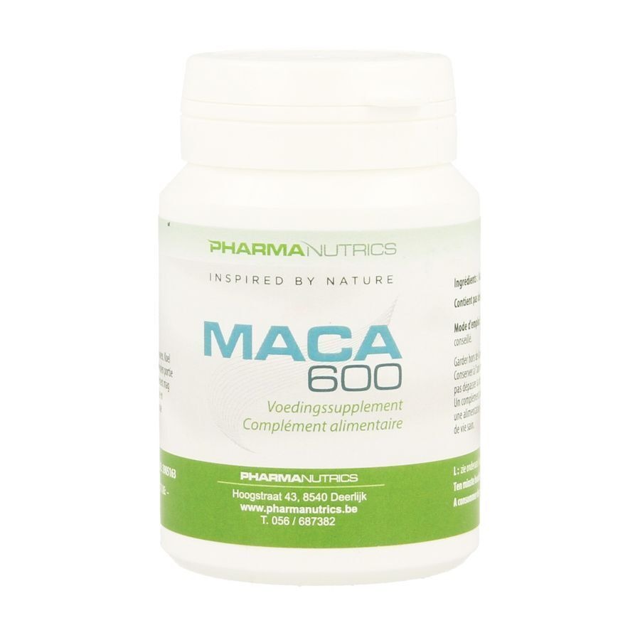 Maca 600 V-caps 60 Pharmanutrics