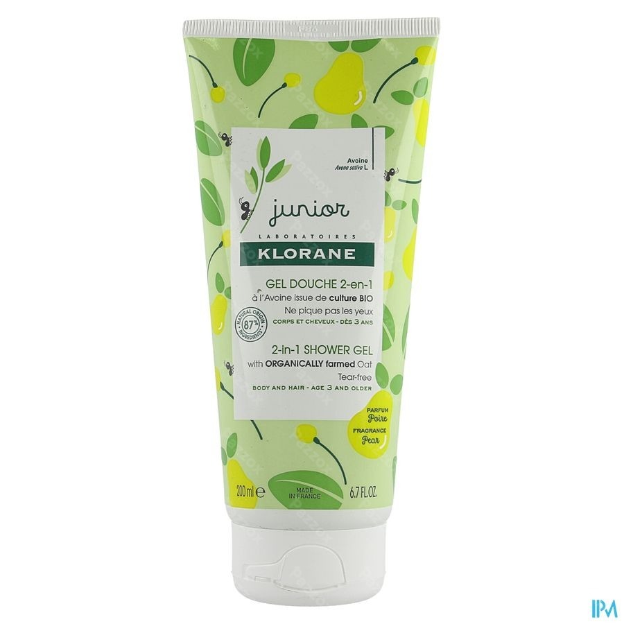 Klorane Petit Junior Gel Douche Poire 200ml Nf