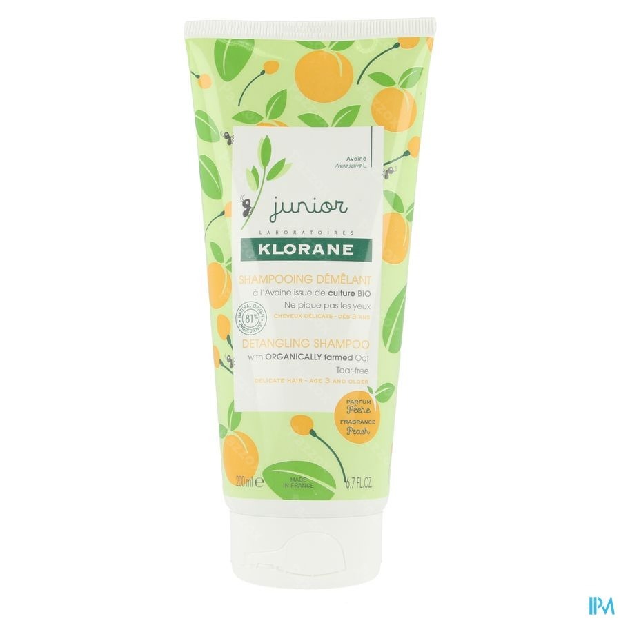 Klorane Petit Junior Sh Peche Demelant 200ml Nf