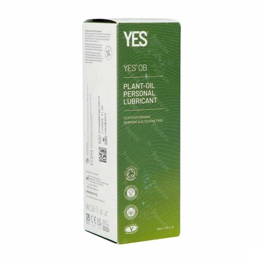 Yes Ob Lubrifiant Intime Base Hle Veg. 80ml
