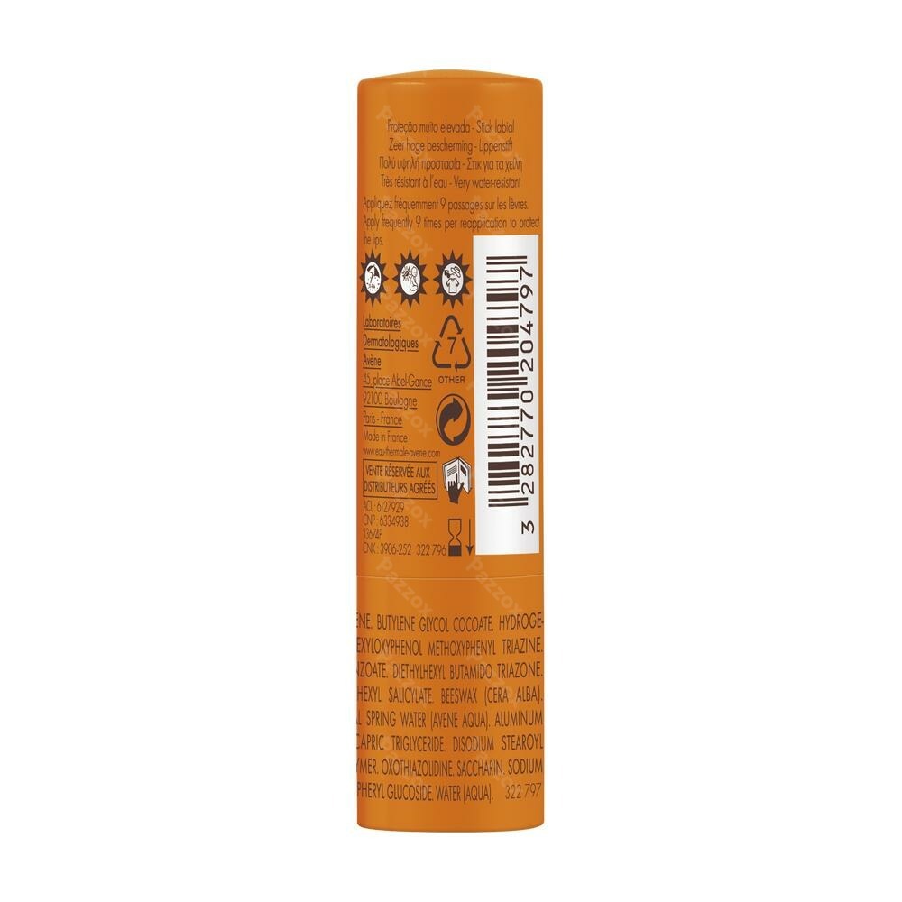 Avène Soleil SPF50+ Stick Lèvres 3g