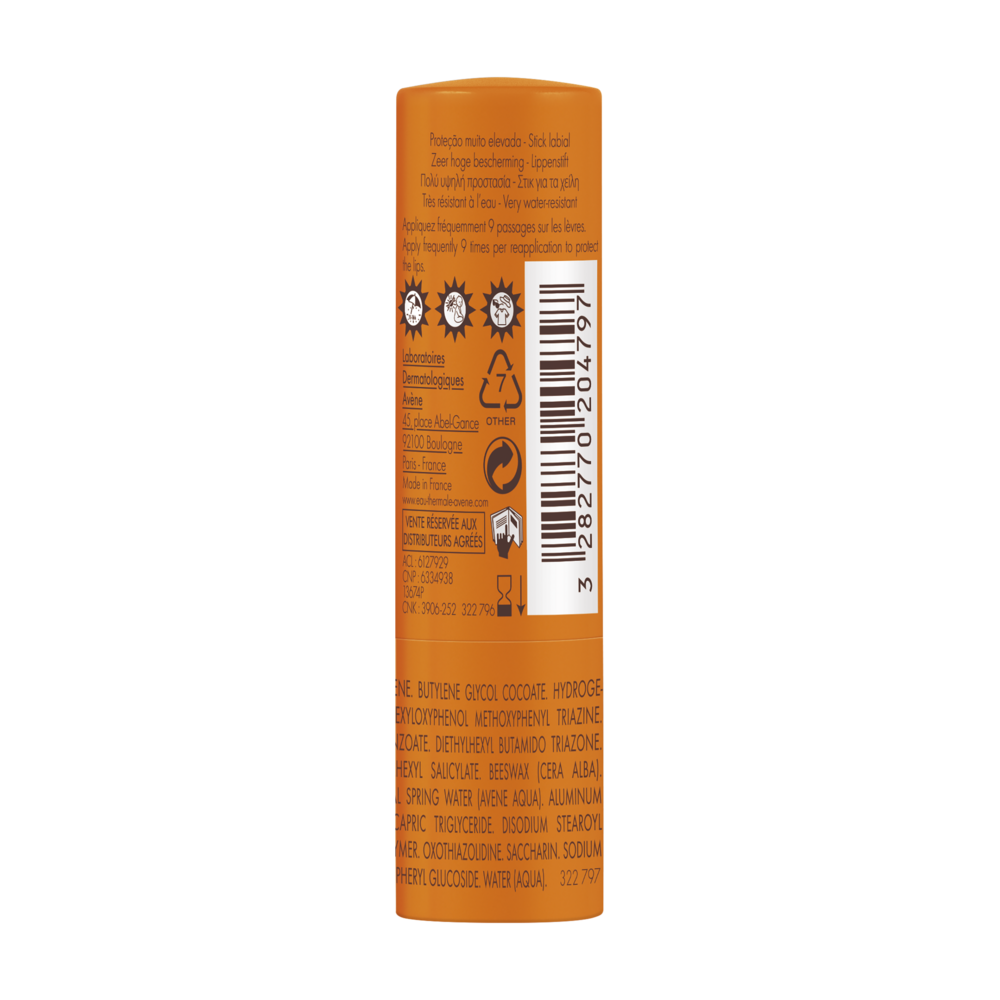 Avène Soleil SPF50+ Stick Lèvres 3g
