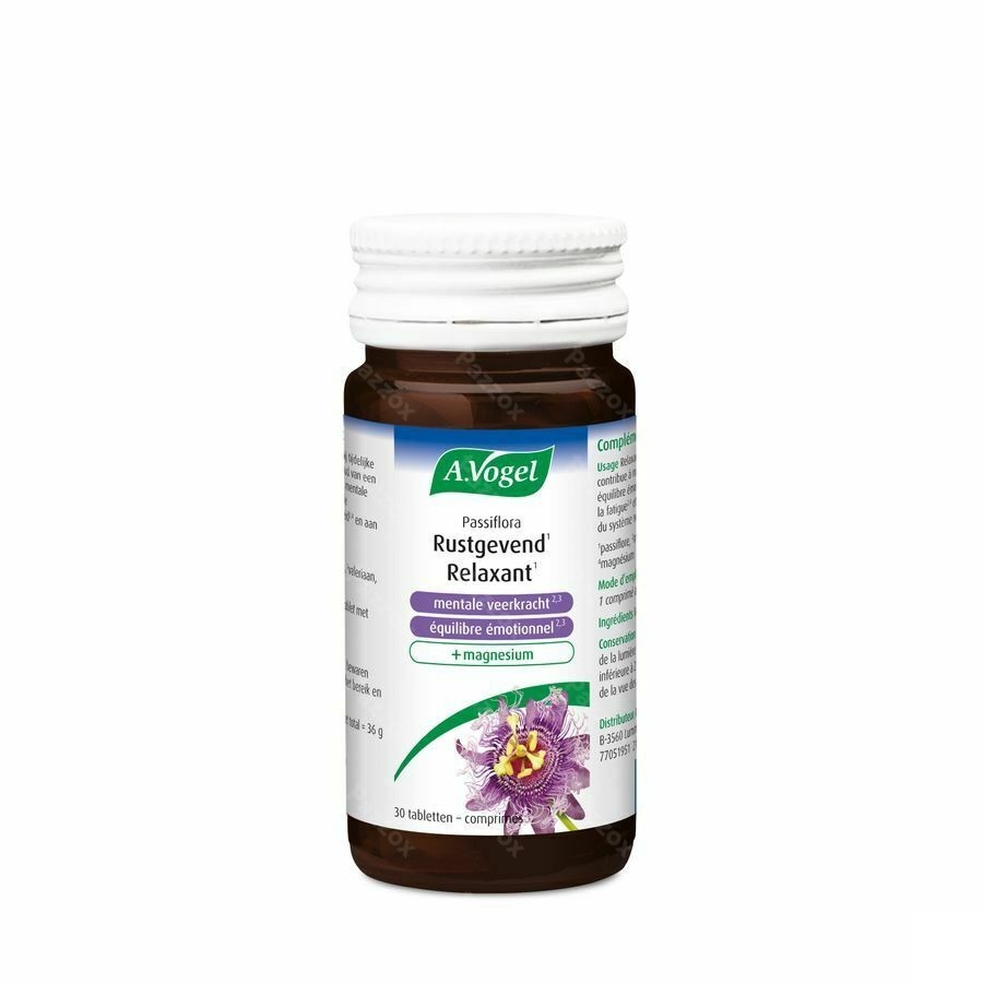 A.Vogel Passiflora Calme Et Équilibre 30 Comprimés
