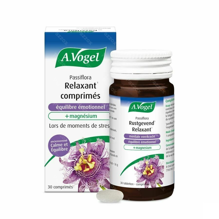 A.Vogel Passiflora Calme Et Équilibre 30 Comprimés
