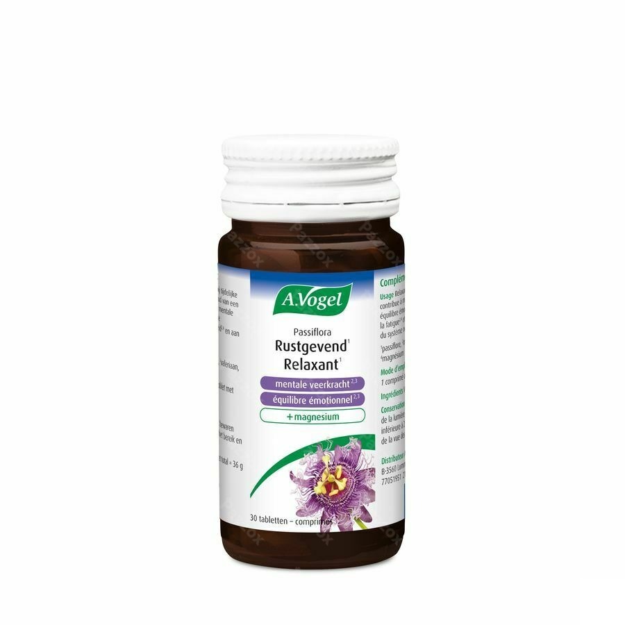 A.Vogel Passiflora Calme Et Équilibre 30 Comprimés