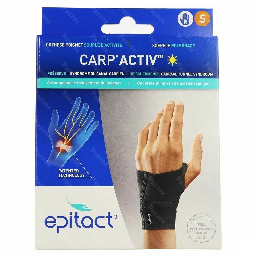Epitact Carp'activ Attelle Poignet Droite S
