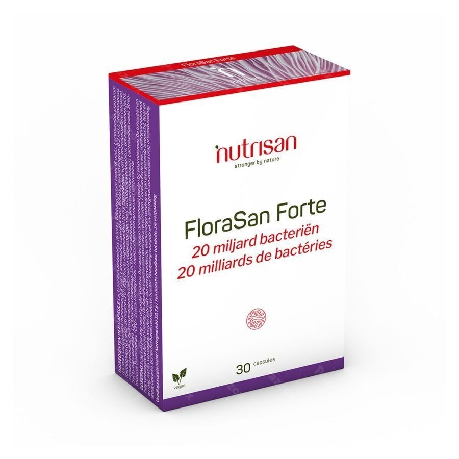 Nutrisan Florasan Forte 30 Gélules Végétales
