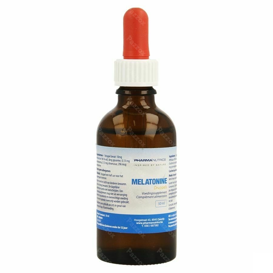 Melatonine Gouttes 50ml Pharmanutrics
