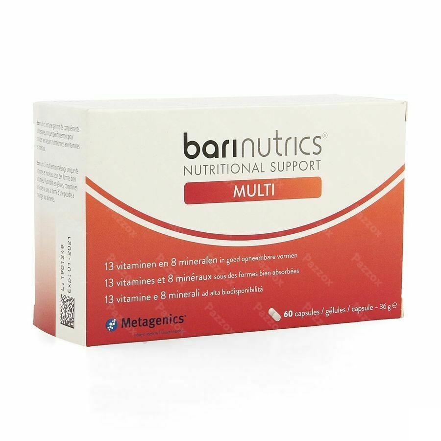 Barinutrics Multi Caps 60 25425 Metagenics