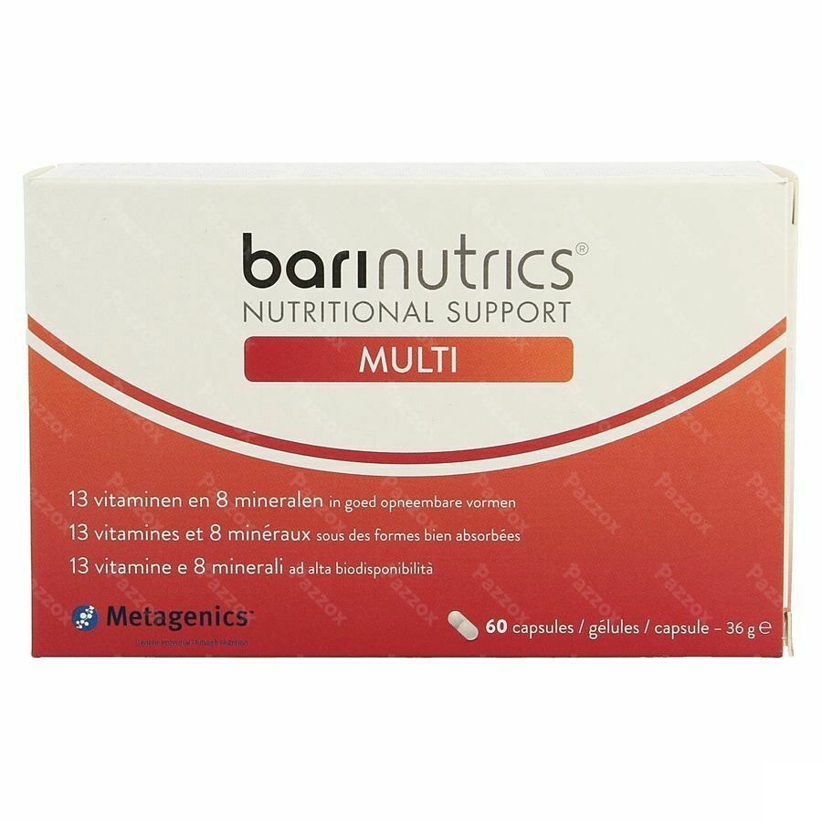 Barinutrics Multi Caps 60 25425 Metagenics