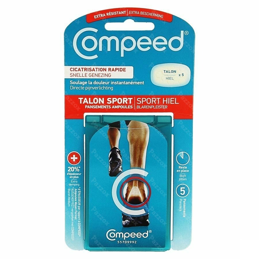 Compeed Pansement Ampoules Talon Sport 5