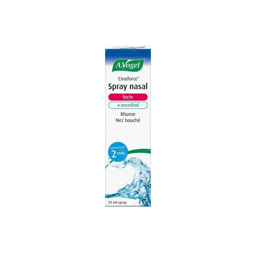 A.Vogel Cinuforce Spray Nasal Forte + Menthol 20ml