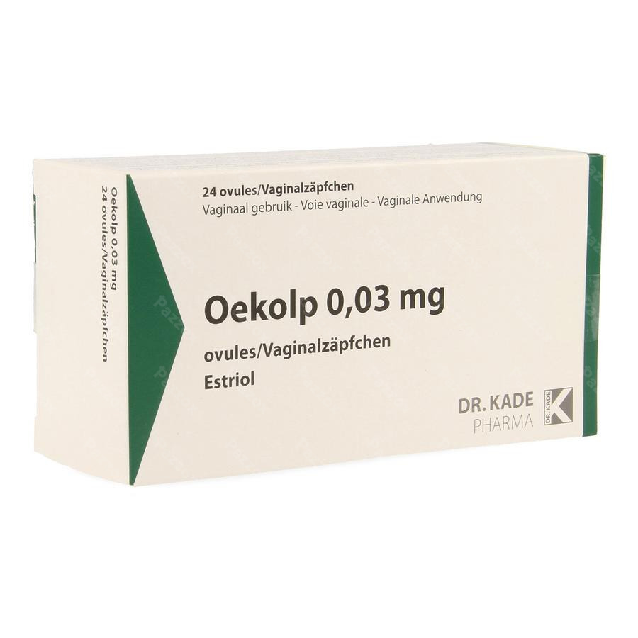 Oekolp 0,03mg Ovules Estriol 24