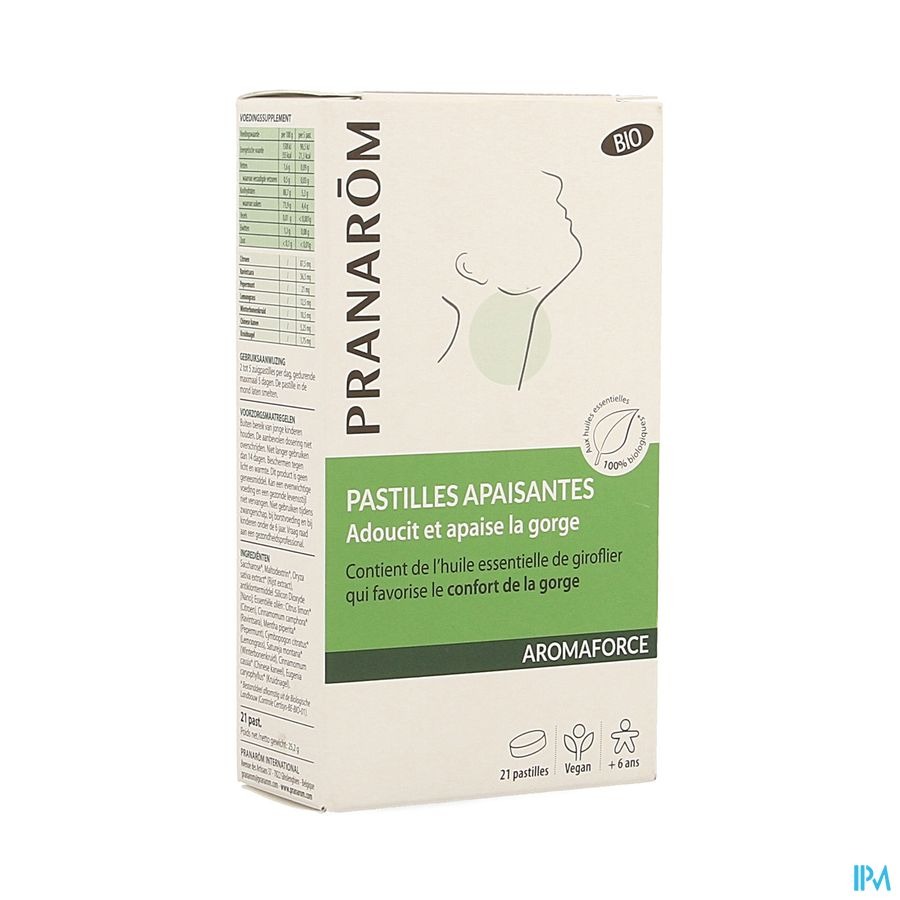 Aromaforce Bio Pastilles Apaisantes 21