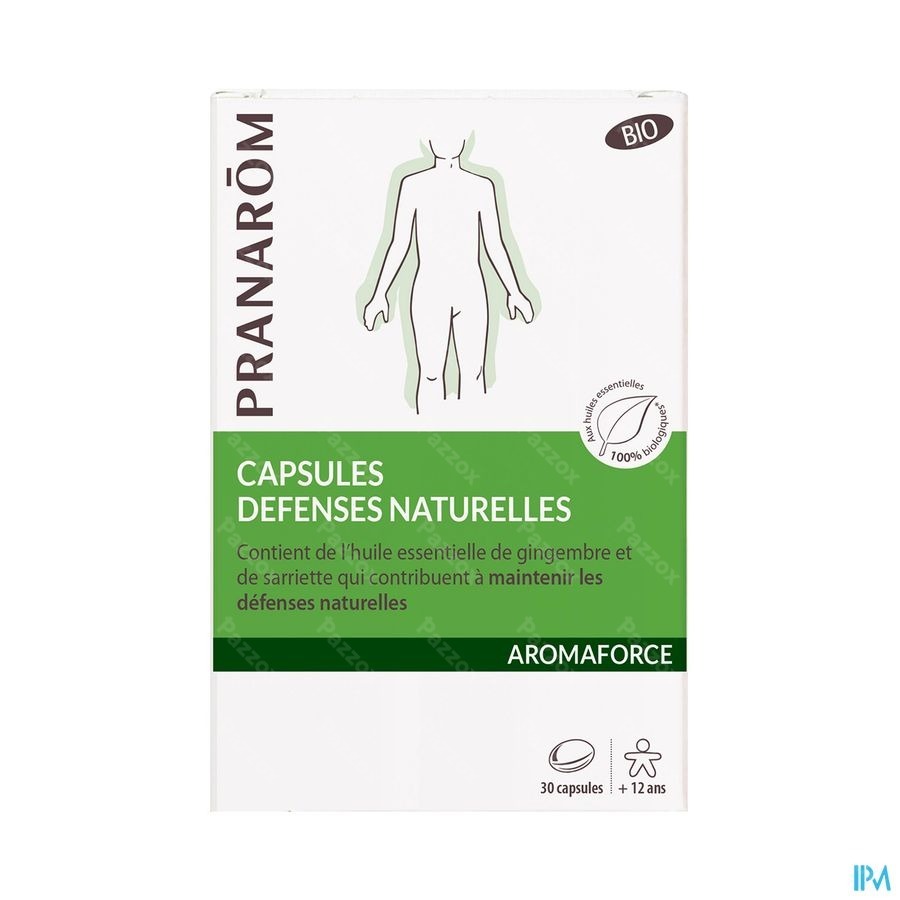 Pranarôm Aromaforce Defenses Narurelles Bio 30 Capsules