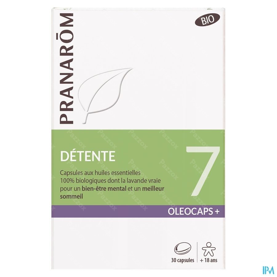Pranarôm Oleocaps + Bio 7 Detente 30 Capsules