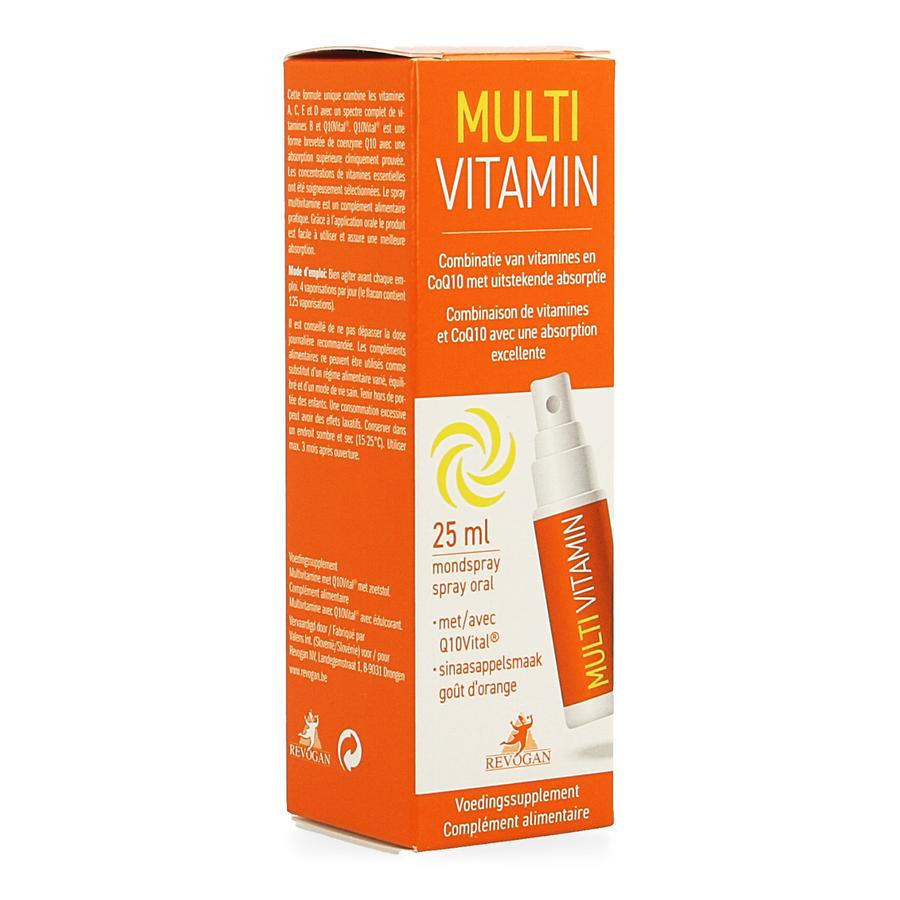 Spray Multivitamin 25ml Revogan
