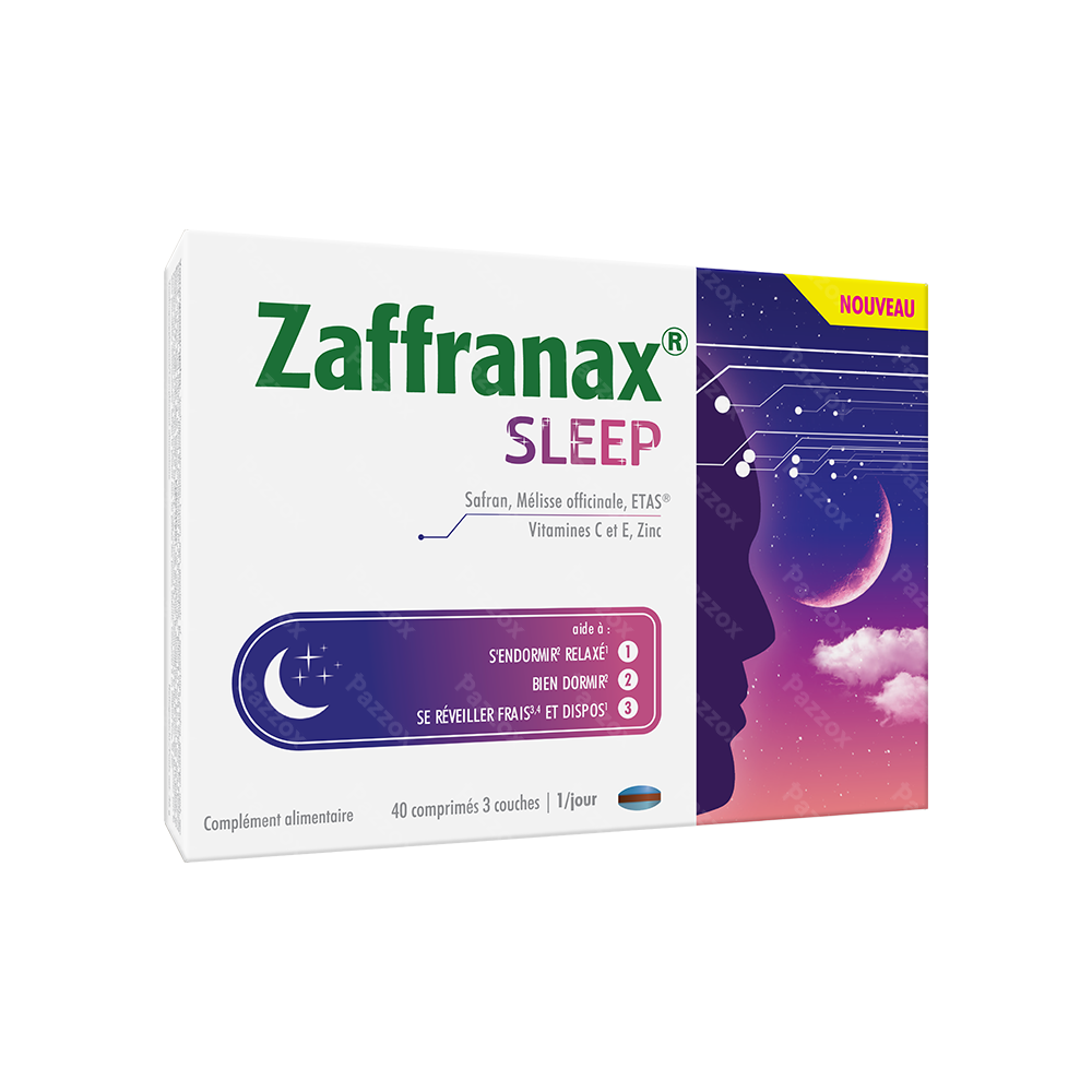 Zaffranax Sleep 40 Gélules 